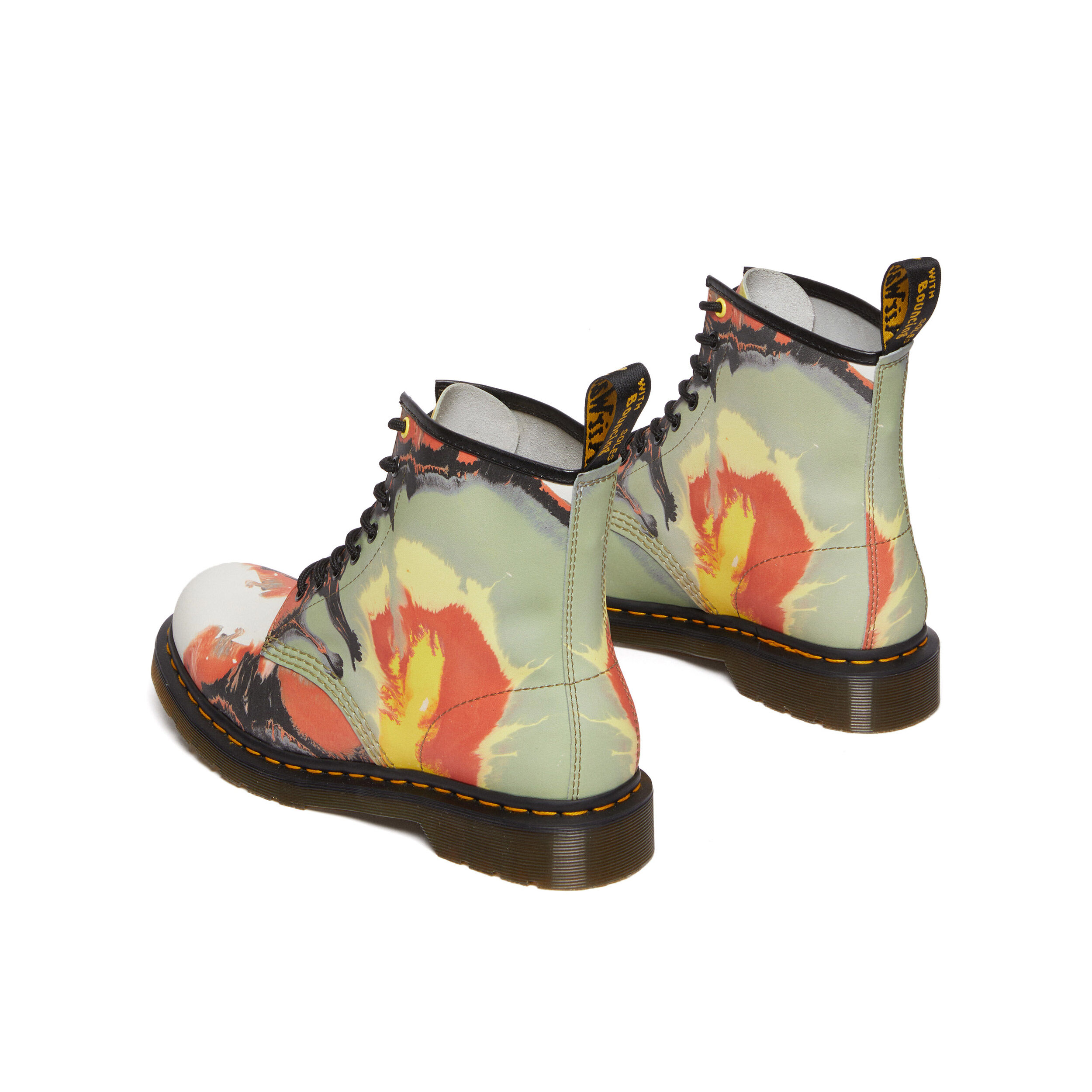 Doc martens top camouflage boots